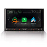 ZENEC Z-N528: Radio de Coche 2-DIN/infotainer, Sistema Multimedia con Pantalla táctil de 17,1 cm/6,75", Dab+, Bluetooth, USB, Centro Multimedia con Apple CarPlay y Google Android Auto
