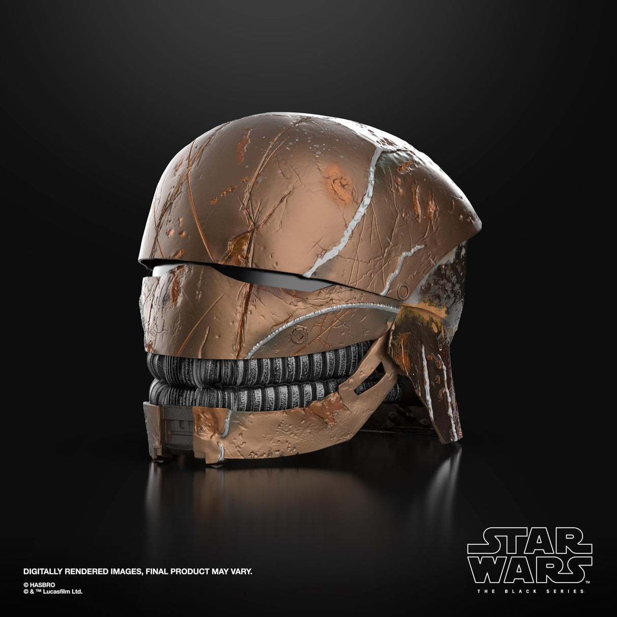 Star Wars The Black Series, Casco electrónico premium de The Stranger, Star Wars: The Acolyte, Artículo para juego de rol, A partir de 14 años