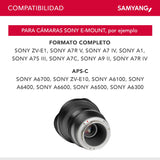 Samyang 12mm 1:2,8 Sony E-Mount