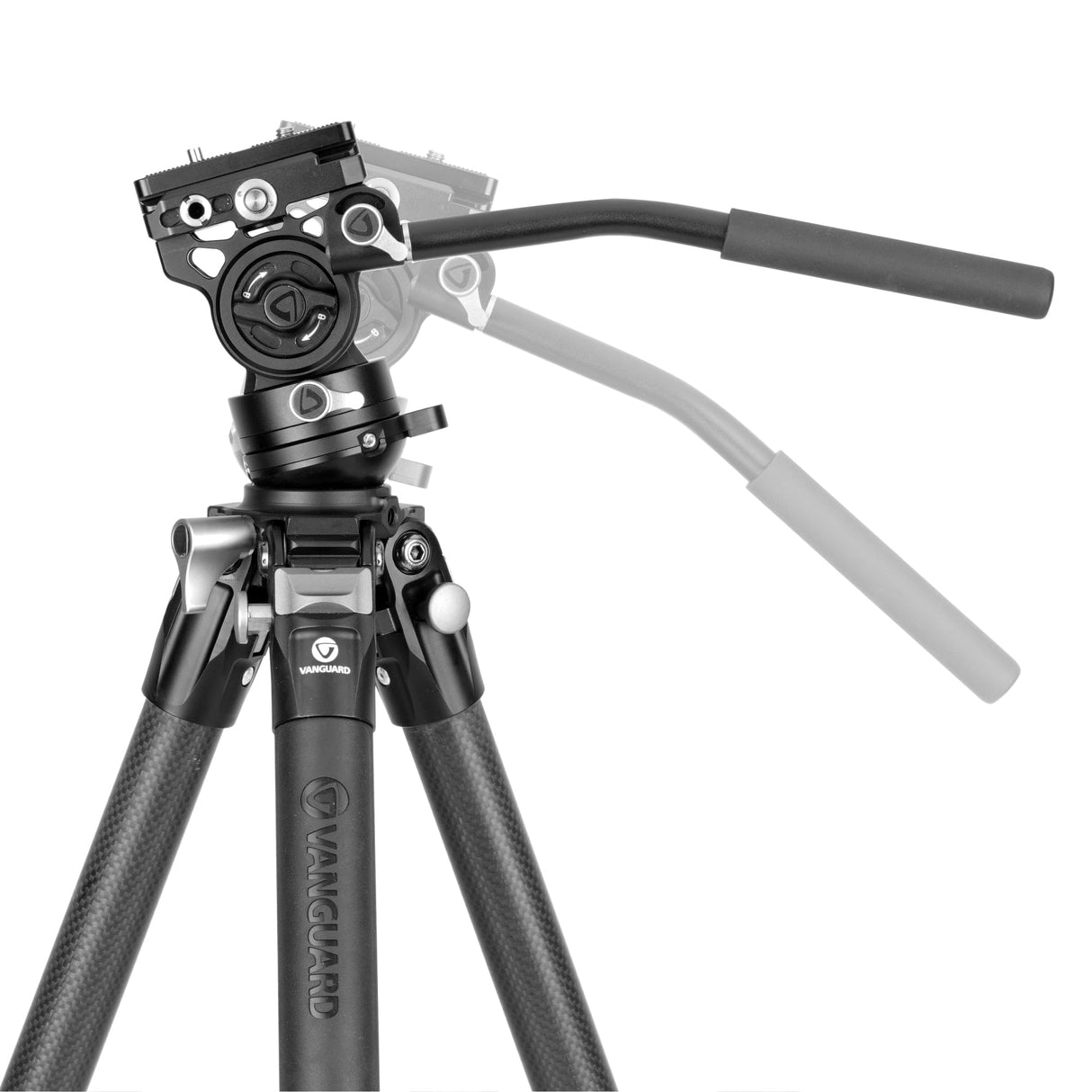 Vanguard Alta Pro 3VL 264CV14 - Trípode de vídeo de Carbono, rótula Veo PV-14 y Base niveladora
