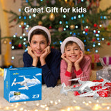 Loolinn | Dron Cuadricóptero con Cámara HD para Niños como Regalo- Tecnología de Posicionamiento de Flujo Óptico, Vuelo Estable, 60 Minutos de Tiempo de Vuelo, Tres Baterías (Regalo para los Niños)