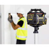 Stanley - FatMax FMHT77446-1 Nivel láser rotativo de luz roja RL600 a pilas