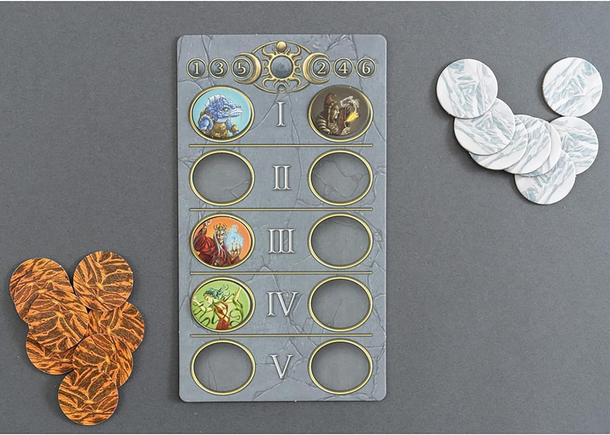 Capstone Games Terra Mystica: Big Box,Contiene: Terra Mystica: Juego Base, Expansión de Fuego y Hielo, 1-5 Jugadores, 30 Minutos por Jugador