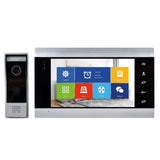 Interfono video inteligente PNI SafeHome PT720MW WiFi HD, P2P, monitor de interior, aplicación dedicada Tuya Smart