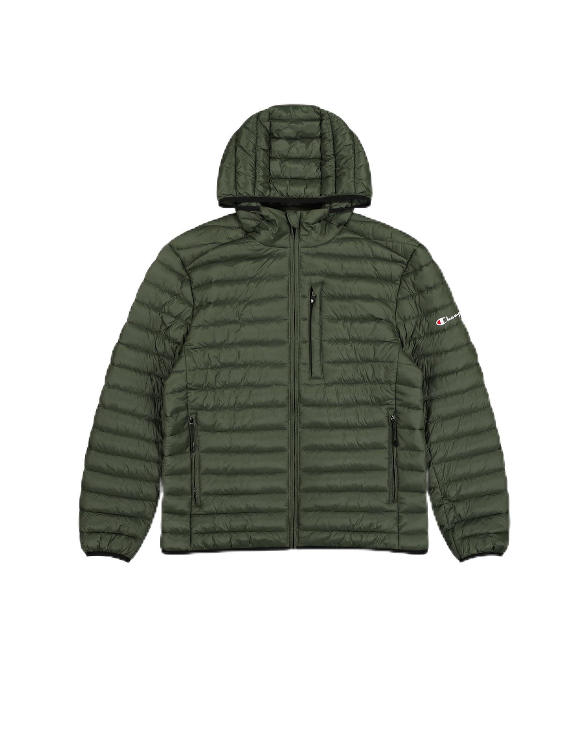 Champion Legacy-Outdoor Light Hooded Jacket Chaqueta, Verde (GS578), XL para Hombre