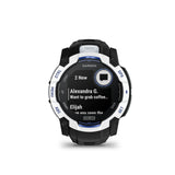 Garmin Instinct 3 GPS 50mm Smartwatch, Solar, Whitestone