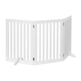 Relaxdays Barrera de Seguridad, Reja Ajustable para Perros, 1 Ud, 70x154 cm, Protector de Chimenea, MDF, Blanco, Tablero de Fibras