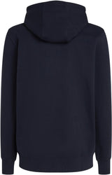 Tommy Hilfiger Hoodie con Cremallera Hombre Stack con Capucha, Azul (Desert Sky), M