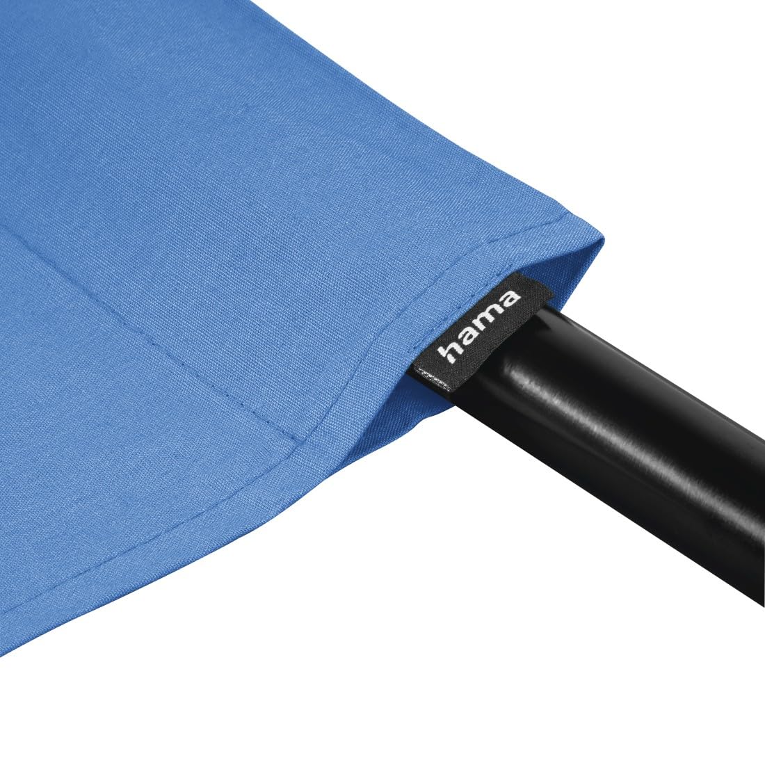 Hama - Fondo Plegable para Estudio fotográfico (100% algodón, 2,95 x 6 m), Color Azul