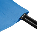 Hama - Fondo Plegable para Estudio fotográfico (100% algodón, 2,95 x 6 m), Color Azul