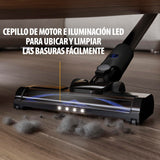 Tristar Aspiradora Escoba Inalámbrica, 2-en-1, Motor BLDC, 250W, 23 kPa Succión, 40 Min Autonomía, Luz LED, Filtro HEPA, Depósito 800 ml, SZ-2390