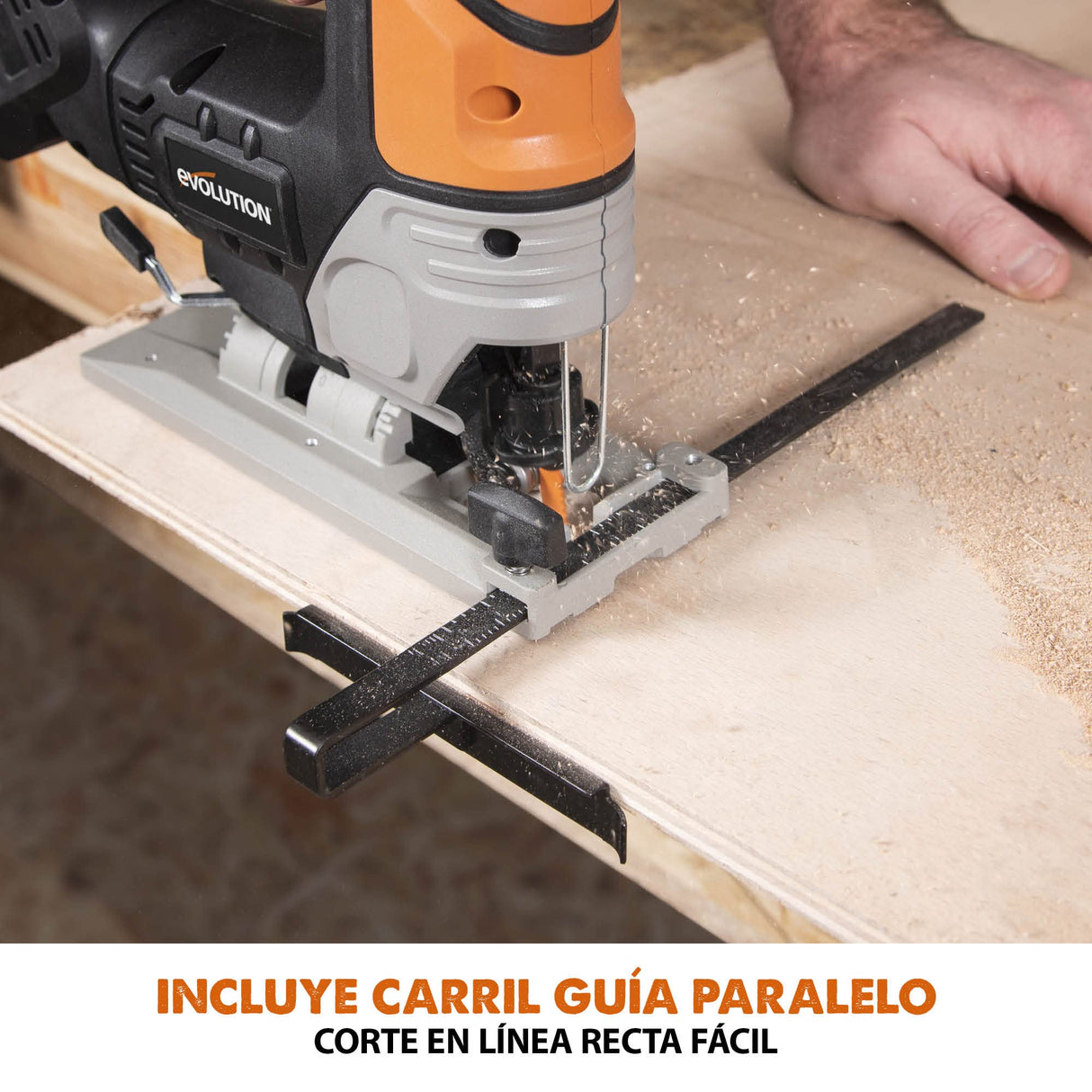 Evolution Cordless R90JGS-Li Sierra de vaivén 18v Li-Ion EXT Inc Hojas de varios materiales