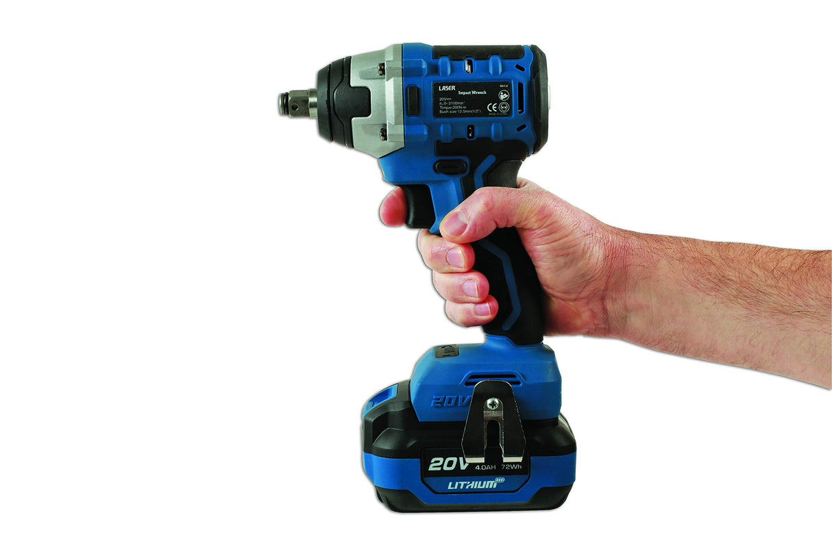 Laser Tools 8013 Cordless Impact Wrench 1/2" D 20V w/o Battery