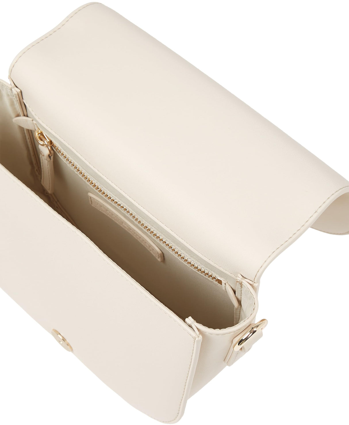 Tommy Hilfiger Bolso bandolera Mujer Logotape con correa ancha, Beige (Sugarcane), Talla Única