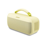 Bose SoundLink MAX, Altavoz portátil con Bluetooth para Exterior con Graves potentes, Resistente al Agua estéreo con Bluetooth y conexión USB-C, hasta 20h de autonomía, AUX de 3,5 mm, amorillo limón
