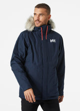Helly Hansen Mens Coastal 3.0 Parka, Azul marino, M