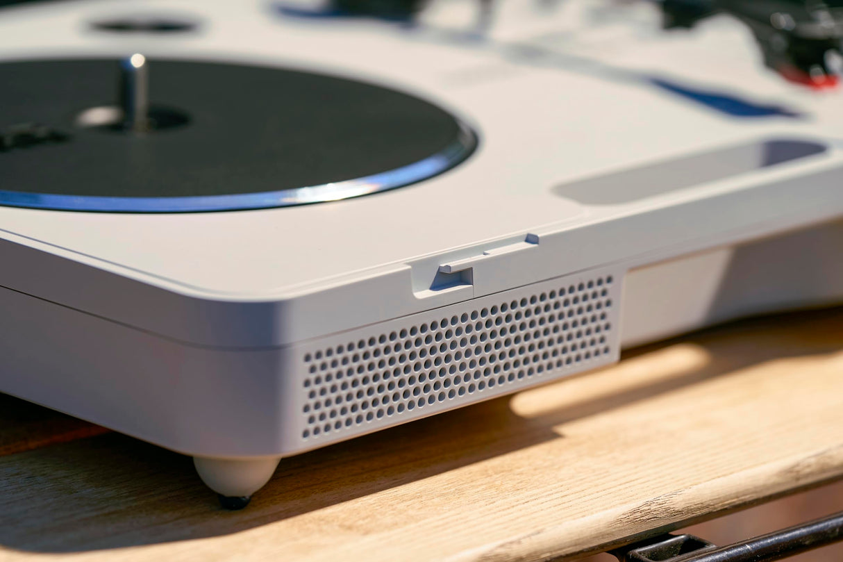 Korg - handytraxx play - Tocadiscos Portátil para DJ con Altavoz y Efectos Digitales