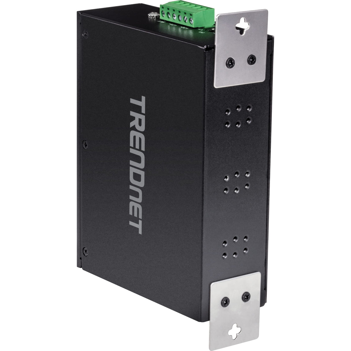 TRENDnet, TI-G162, Switch DIN-Rail Gigabit Industrial de 16 Puertos, 14 Puertos Gigabit, 2 Ranuras SFP Gigabit, Capacidad de conmutación de 32 Gbps