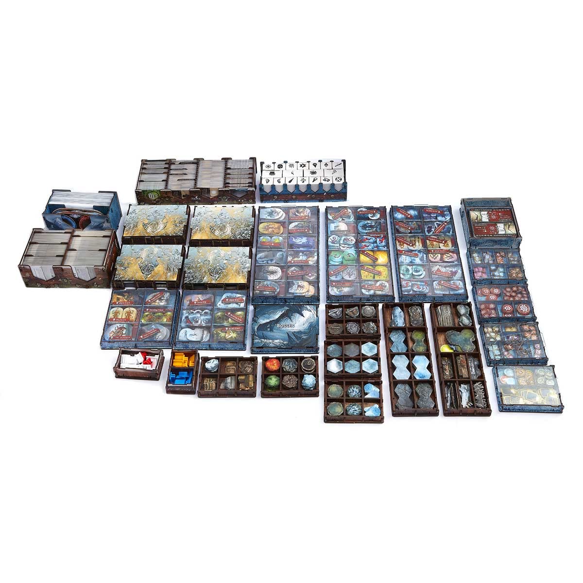 POLANDGAMES - Inserto: Frosthaven UV Print Organizador, ERA89243, Blanco