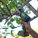 Bosch Home and Garden sierra NanoBlade con Batería UniversalCut 18V-65, para Cortar Rápido y a Mano Alzada Madera Plástico, Profundidad Máx. de Corte 65 mm, Sistema 18 V, Incluye 1 2,5 Ah Cargador