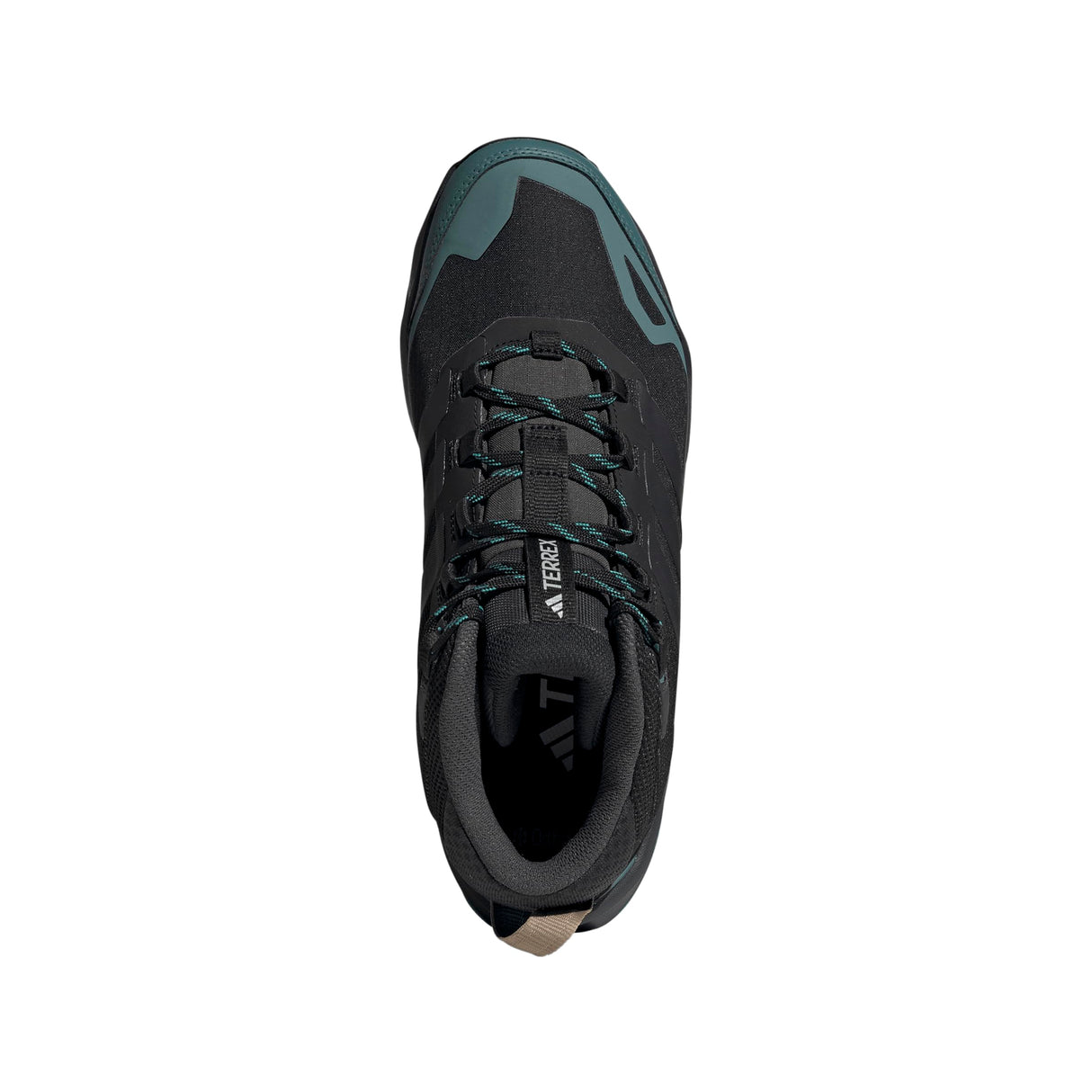 adidas Terrex Skychaser AX5 Mid Gore-Tex Hiking Shoes, Zapatos de Senderismo Hombre, Core Black/Carbon/Pure Teal, 42 EU