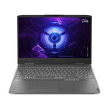 Lenovo LOQ - Ordenador portátil 15.6" FullHD (Intel Core i5-12450H, 16 GB RAM, 512 GB SSD, RTX4050-6GB, Sin Sistema operativo), Gris Tormenta - Teclado QWERTY Español