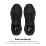 BROOKS Adrenaline GTS 24, Sneaker Hombre, Negro/Negro/Ébano, 44 EU