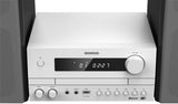 Microcadena HiFi Kenwood M-822DAB con CD, USB, Dab+ Blueetooth Audio-Streaming. Color: Blanco - Mini Equipo de Musica para casa