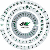 HIKOKI DH3628DC - Martillo perforador y cincelador con batería (36 V, velocidad de ralentí 4300 min-1, energía de impacto: 3,2 J, sin escobillas, sin batería, cargador ni maletín de transporte)