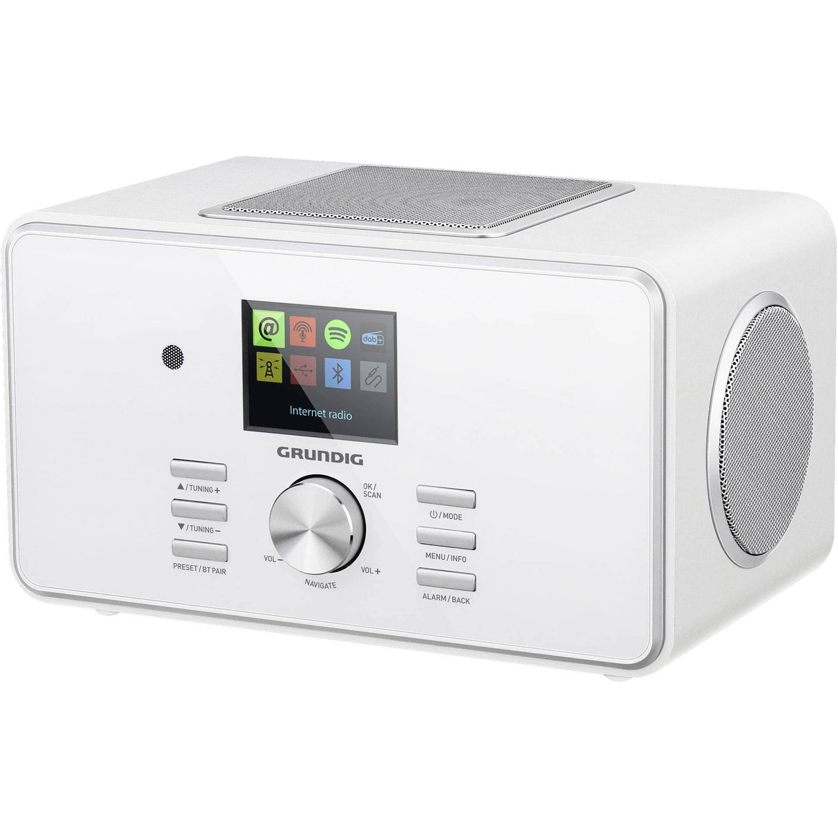Grundig DTR 6000 X - Radio Todo en uno, Color Blanco