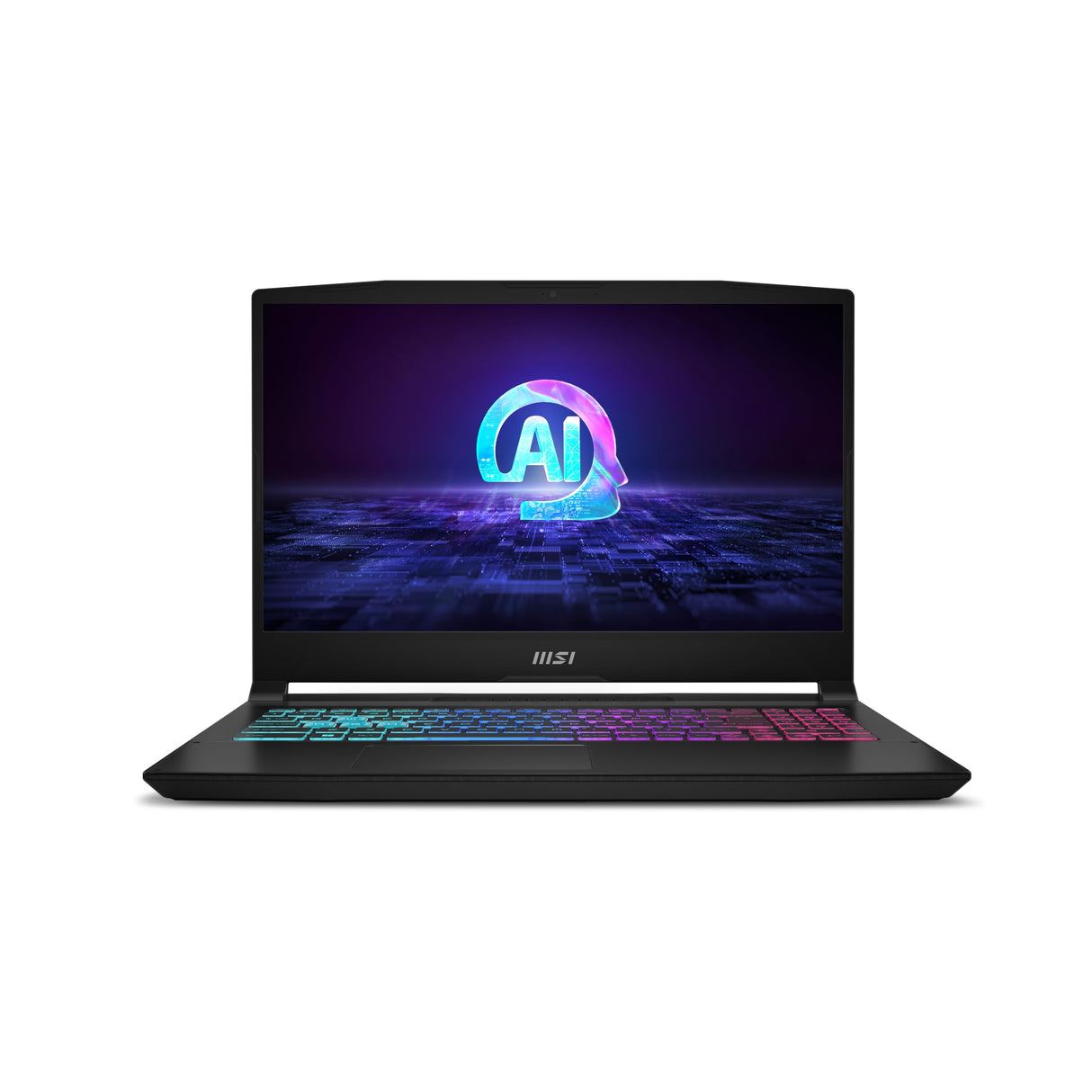 MSI Katana A15 AI B8VF-610XES - Ordenador portátil 15.6" (Ryzen 7 8845HS, RAM 16Gb, 1TB SSD, Free Dos), Negro, Teclado QWERTY español