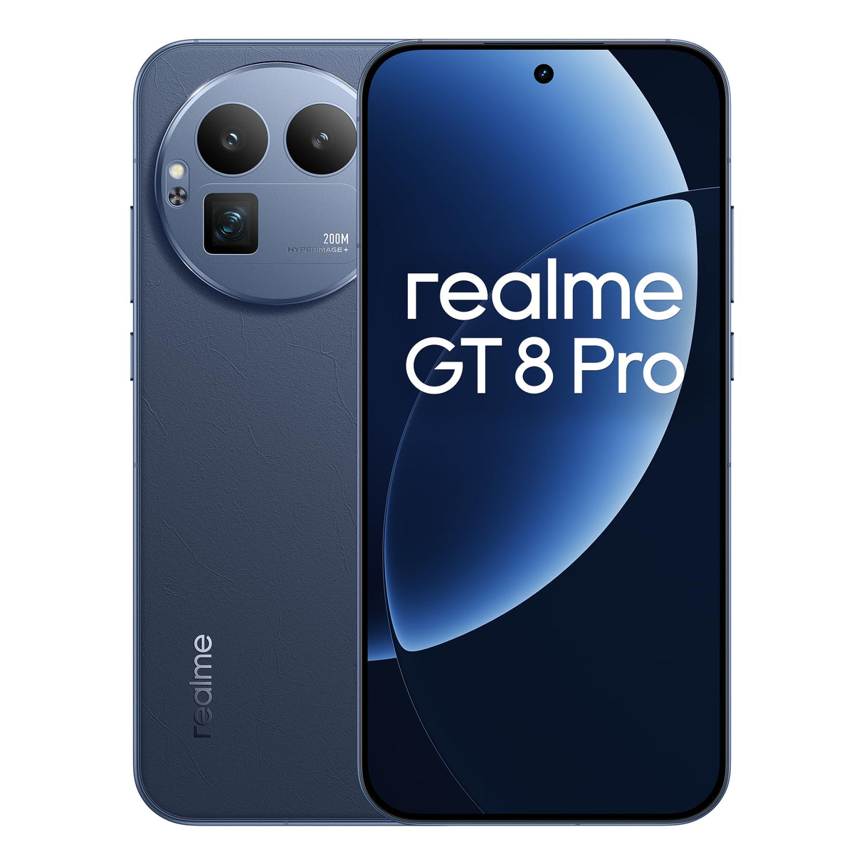realme GT 8 Pro Smartphone 12GB+256GB, Sistema de cámara RICOH GR, Cámara con teleobjetivo ultranítida de 200 MP, Snapdragon 8 Elite Gen 5, Batería Titan de 7000 mAh, con Adaptador, Azul