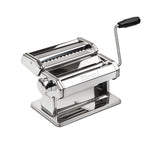 Girmi IM91 Máquina de pasta eléctrica, 90 W, Cuerpo en Acero Inoxidable, 2 velocidades y Pulse, 2 accesorios intercambiables, 5 formatos de pasta, Blanco