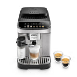 De'Longhi Magnifica Evo ECAM292.81.SB - Cafetera automática con sistema de leche, 7 botones de selección directa para capuchino, espresso y otras especialidades de café, panel de control, función de 2