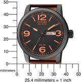 Citizen Reloj Analógico para Hombre de Eco-Drive con Correa en Cuero BM8476-07EE