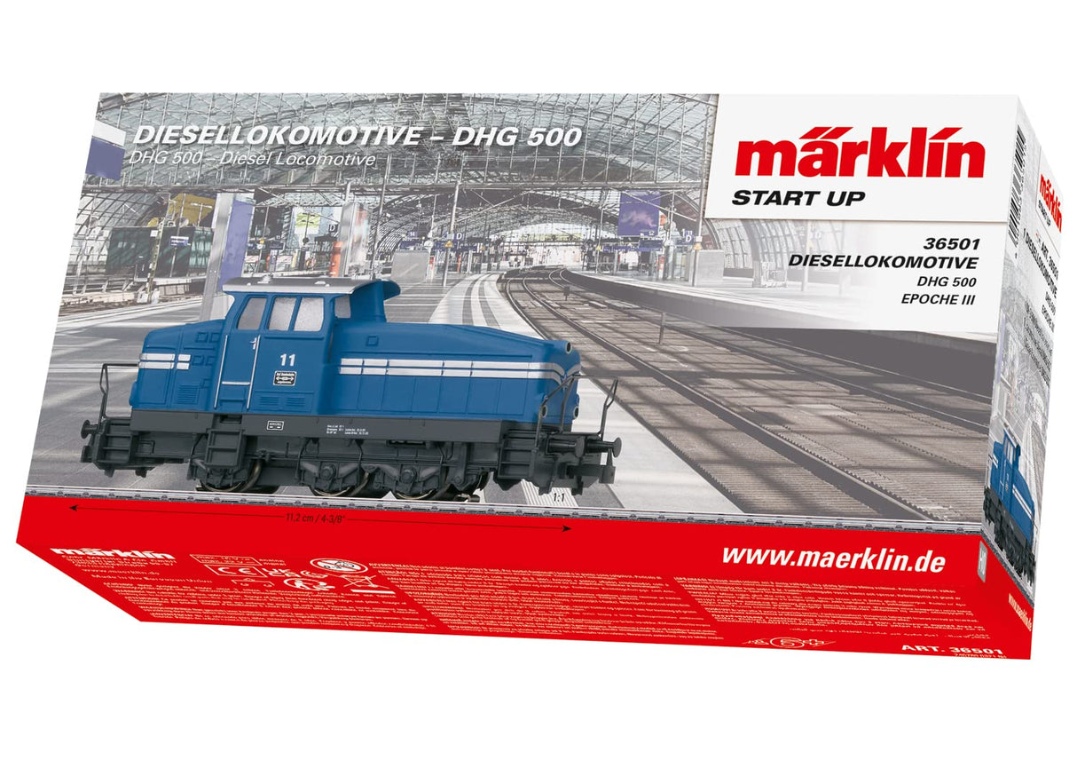 Märklin 36501 DHG 500 - Locomotora a diésel [Importado de Alemania]