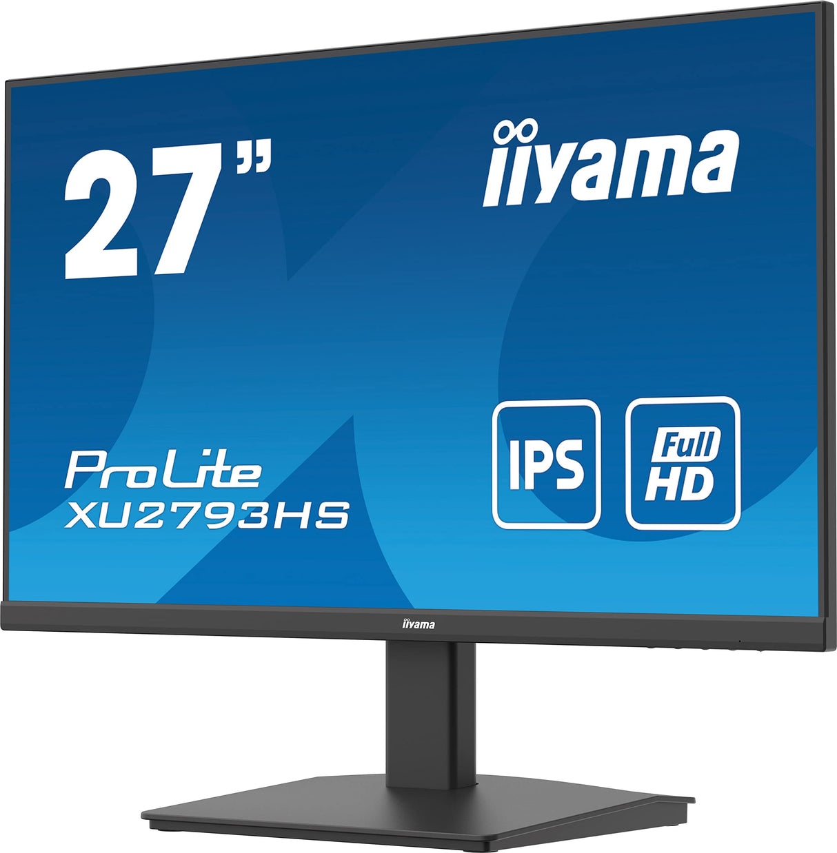 iiyama XU2793HS-B6 27" Panel IPS, EyeComfort/EyeSafe 2.0, 1920x1080100Hz, 250cd/m², Altavoces, HDMI, DisplayPort, 1ms (MPRT), FreeSync