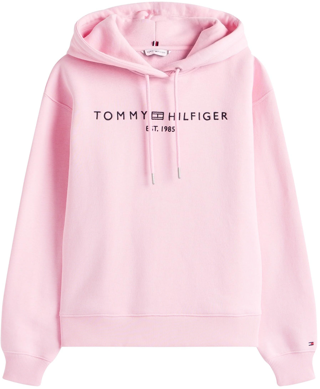 Tommy Hilfiger Hoodie Mujer con Logotipo, Rosa (Classic Pink), XXS