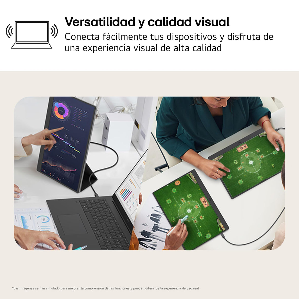 LG 17MT70 - Monitor +View gram, Pantalla Portátil, 17", IPS WQXGA, 16:10, DCI-P3 99%, USB-C, 780gr, Gris