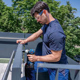 Bosch Professional 18V System atornillador de impacto a batería GDS 18V-320 C (par de apriete 320 Nm, par de arranque 540 Nm, sin baterías ni cargador)