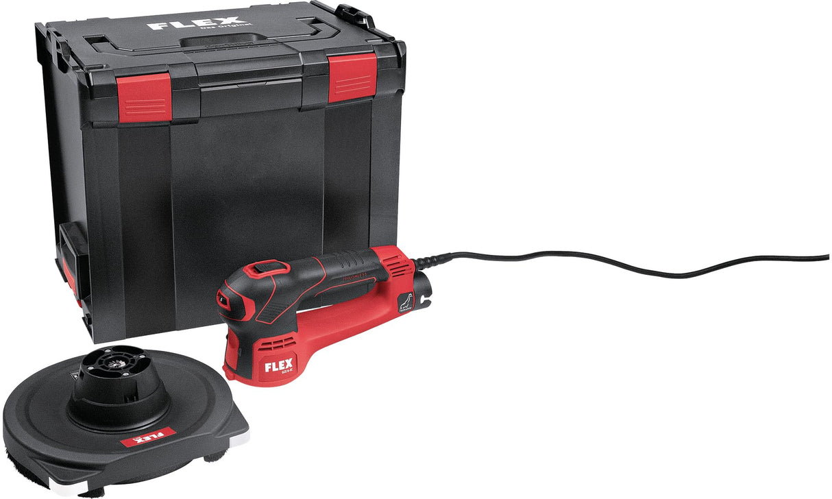 Flex Lijadora de pared y techo con sistema de cabezal intercambiable, selección de velocidad continua, 600 W, longitud del cable 4 m, jirafa 504122