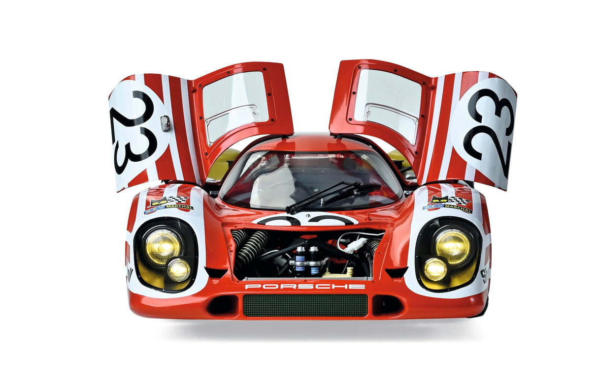 IXO Colecciones 1:8 IXO Porsche 917KH #23 Salzburg - construcción de maquetas, maquetas a Escala, Kit de maquetas, Kit de maquetas, función luz, Kit de construcción