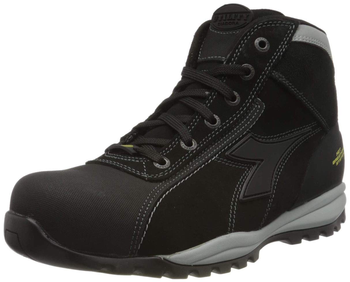 Diadora, Glove Net Mid Pro S3 HRO Sra ESD Hombre, Negro, 42 EU