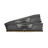 CORSAIR VENGEANCE DDR5 64GB (2x32GB) DDR5 5600MHz CL40 AMD EXPO Intel XMP iCUE Memoria de Ordenador Compatible - Gris (CMK64GX5M2B5600Z40)