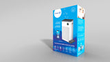 Clean Air Optima CA-509Pro SMART Purificador de aire inteligente HEPA UV-C - Ventilador muy silencioso < 10 dB(A) - 400 m³ de aire sin partículas por hora - Adecuado para habitaciones de hasta 90