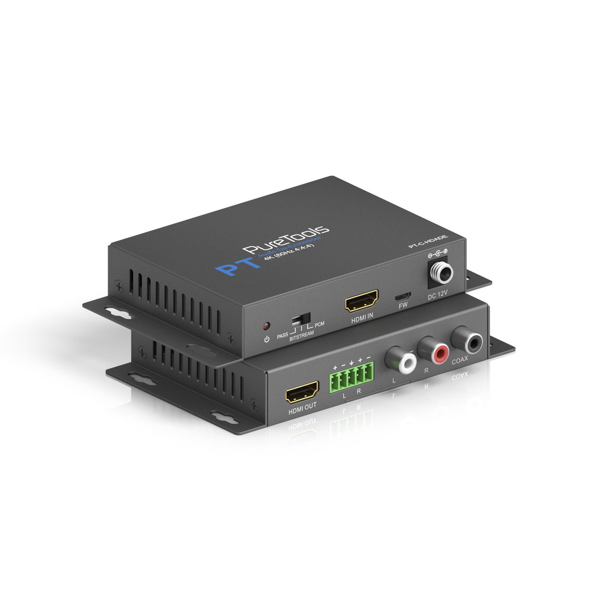 PureTools C-HDADE - Desencriptador de Audio HDMI 4K (60Hz 4: 4: 4) con HDR
