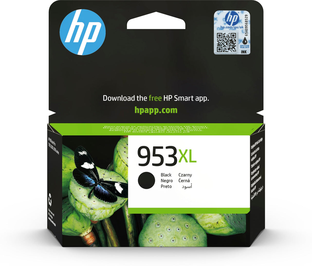 HP Cartucho de Tinta Original 953XL Negro
