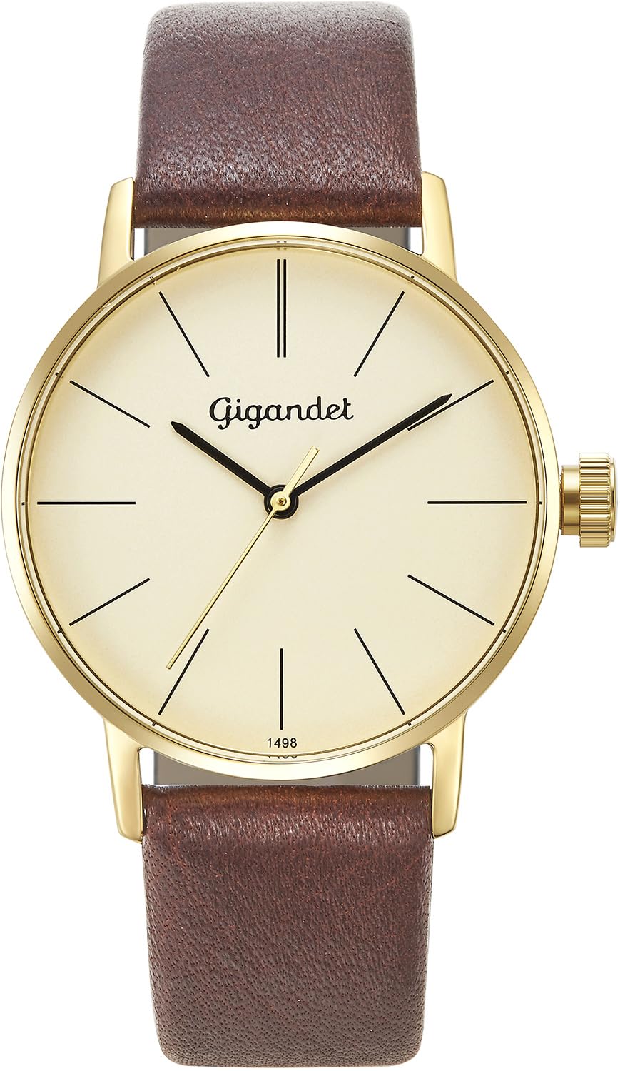 Gigandet Reloj Analógico para Mujeres de Cuarzo japonés con Correa en Cuero 15VNAG43NE/009