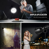 NEEWER 7" Estándar/10 Mediano/11 Profundo Enfoque Reflector Set, 55°/65°/45° Pantalla Lámpara Difusora Reflectora Bowens Montaje Compatible con Godox Compatible con Aputure NEEWER Flash Strobe, FR18