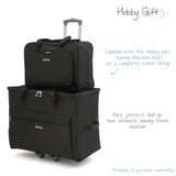 Hobby Gift Hobbygift Bolsa de Almacenamiento para máquina de Coser, Tela, Negro, L